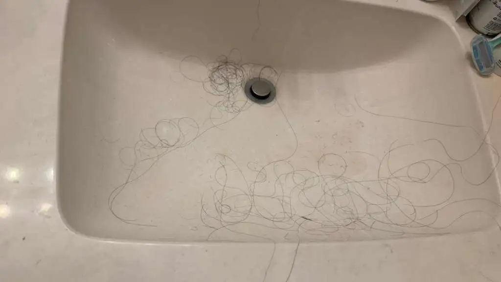 Sink before cleaning - Dallas-Fort Worth cleaning service