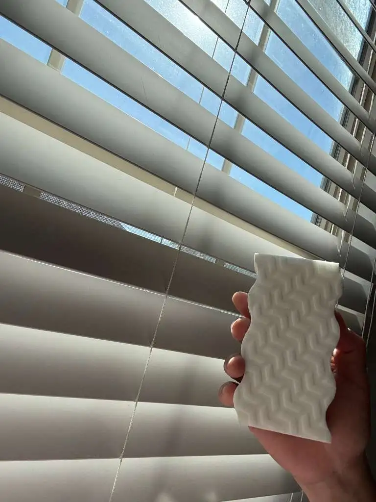 Clean blinds